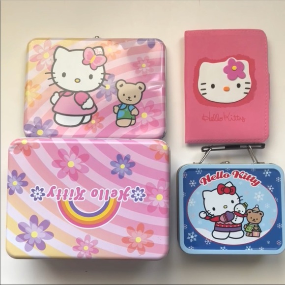 Hello Kitty Lunch Tins, Notepad, Drawstring bag - Picture 8 of 16